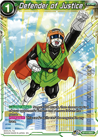 Defender of Justice (BT14-085) [Cross Spirits] - POKÉ JEUX