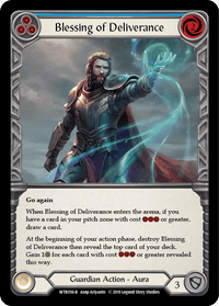 Blessing of Deliverance (Blue) [WTR056-R] (Welcome to Rathe) Alpha Print Normal - POKÉ JEUX