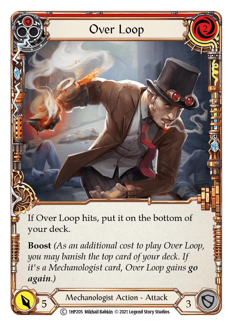 Over Loop (Red) [1HP205] (History Pack 1) - POKÉ JEUX