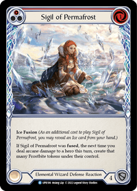 Sigil of Permafrost (Red) [UPR106] (Uprising) - POKÉ JEUX