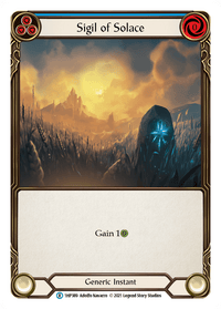 Sigil of Solace (Blue) [1HP389] (History Pack 1) - POKÉ JEUX