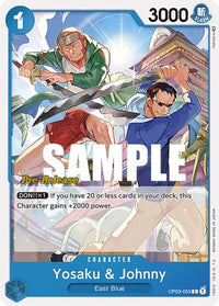 Yosaku &amp; Johnny [Cartes pré-version Piliers de Force] 