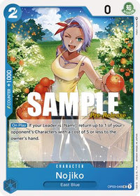 Nojiko [Cartes pré-lancement des Piliers de la Force] 