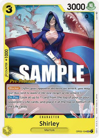 Shirley [Cartes pré-version Piliers de la Force] 