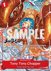 Tony Tony.Chopper (Coupe 3 contre 3) [Participant] [Cartes promotionnelles One Piece] 