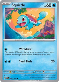 Squirtle (7/165)  - SV Scarlet & Violet 151