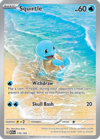 Squirtle (170/165) - SV Scarlet & Violet 151 Holofoil