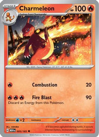 Charmeleon (5/165) - SV Scarlet & Violet 151