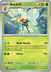 Beedrill (15/165) - SV Scarlet & Violet 151 Holofoil