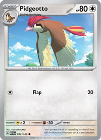 Pidgeotto (17/165) - SV Scarlet & Violet 151