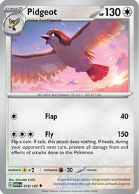 Pidgeot (18) - SV Scarlet & Violet 151