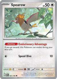 Spearow (21) - SV Scarlet & Violet 151