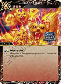 Trident Flare (Pack de cartes de championnat 2023 Vol. 2) (BSS02-117) [Cartes promotionnelles Battle Spirits Saga] 