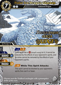 Polar Ice Dragon Glaceus (Judge Pack Vol. 2) (BSS02-050) [Cartes promotionnelles Battle Spirits Saga] 