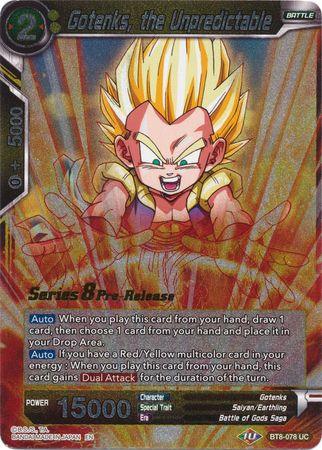 Gotenks, the Unpredictable (BT8-078_PR) [Malicious Machinations Prerelease Promos] - POKÉ JEUX