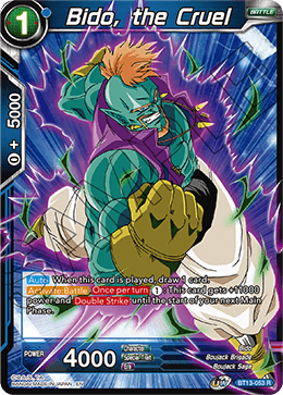 Bido, the Cruel (Rare) (BT13-053) [Supreme Rivalry] - POKÉ JEUX