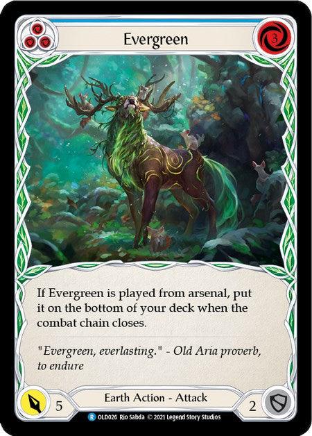 Evergreen (Blue) [OLD026] (Tales of Aria Oldhim Blitz Deck) 1st Edition Normal - POKÉ JEUX