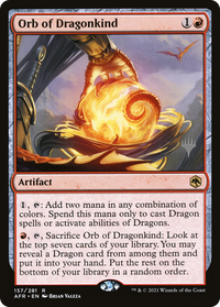 Orb of Dragonkind (Promo Pack) [Dungeons & Dragons: Adventures in the Forgotten Realms Promos]