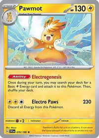 Pawmot (Line Holo) (76/198)  - Miscellaneous Cards & Products Holofoil