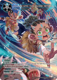 Tomber dans les fissures du temps (RL2308) [Cartes promotionnelles] 