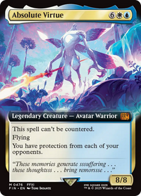 Absolute Virtue (Extended Art) (FIN-476) - FINAL FANTASY Foil