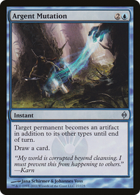 Argent Mutation [New Phyrexia]
