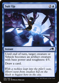 Suit Up [Kamigawa: Neon Dynasty]
