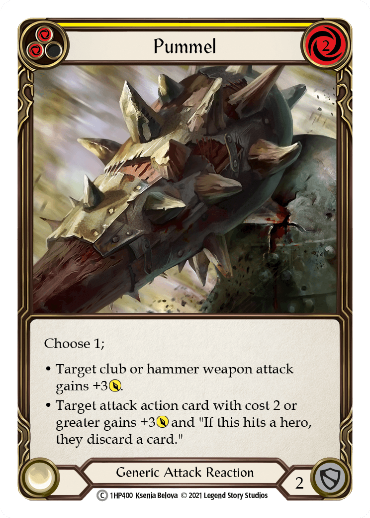 Pummel (Yellow) [1HP400] (History Pack 1) - POKÉ JEUX