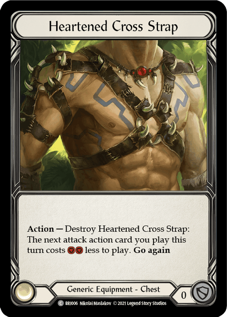 Heartened Cross Strap [BRI006] (Tales of Aria Briar Blitz Deck) 1st Edition Normal - POKÉ JEUX