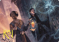 Bribery Art Card (Gold-Stamped Signature) (ASCMM-006) - Art Series: Commander Masters