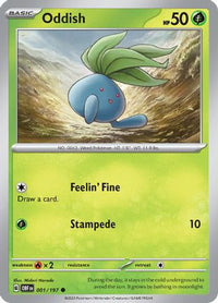 Oddish (1) - SV03 Obsidian Flames