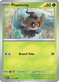 Phantump (11) - SV03 Obsidian Flames