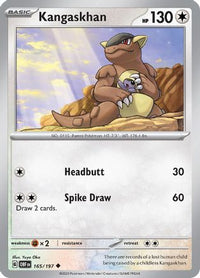 Kangaskhan (165) - SV03 Obsidian Flames