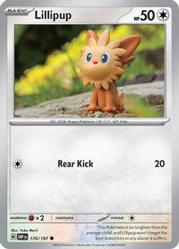 Lillipup (170/197) - SV03 Obsidian Flames