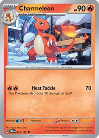 Charmeleon (27) - SV03 Obsidian Flames