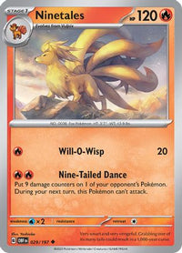 Ninetales (29/197) - SV03 Obsidian Flames