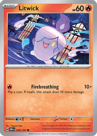 Litwick (36) - SV03 Obsidian Flames