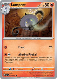Lampent (37) - SV03 Obsidian Flames