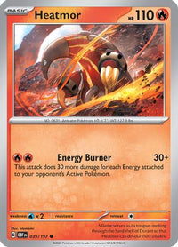 Heatmor (39) - SV03 Obsidian Flames