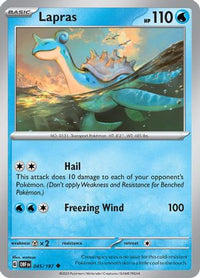Lapras (45) - SV03 Obsidian Flames