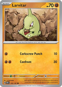 Larvitar (105/197) - SV03 Obsidian Flames