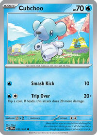 Cubchoo (53) - SV03 Obsidian Flames