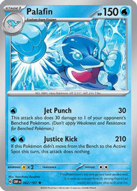 Palafin (62) - SV03 Obsidian Flames Holofoil