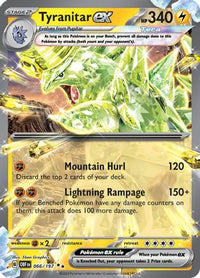 Tyranitar ex (66/197) - SV03 Obsidian Flames Holofoil