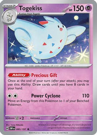 Togekiss (85) - SV03 Obsidian Flames