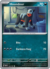 Houndour (132/197)  - SV03 Obsidian Flames
