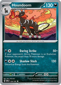 Houndoom (133) - SV03 Obsidian Flames