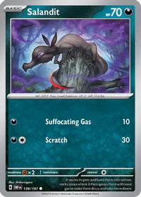 Salandit (139) - SV03 Obsidian Flames