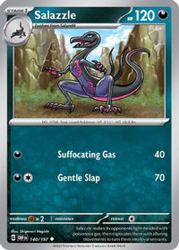 Salazzle (140) - SV03 Obsidian Flames