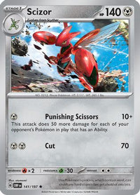 Scizor (141) - SV03 Obsidian Flames Holofoil